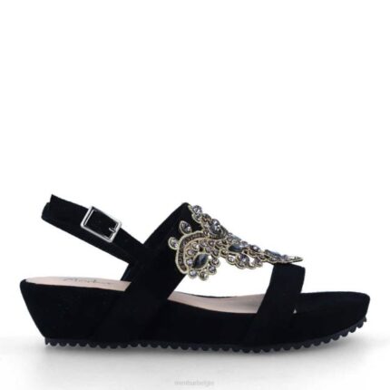 vellano vrouwen Menbur 0RLN318 zwart casual chique schoen