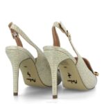 venedig vrouwen Menbur 0RLN4119 goud hoge hakken - Image 4