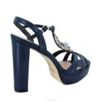 Venetië vrouwen Menbur 0RLN4409 donkerblauw hoge hakken - Image 4