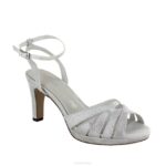 verdienstexell vrouwen Menbur 0RLN2500 wit bruids schoen - Image 3