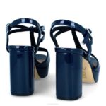 villado vrouwen Menbur 0RLN2098 donkerblauw middelhoge en lage hakken - Image 5