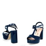villado vrouwen Menbur 0RLN2098 donkerblauw middelhoge en lage hakken - Image 6