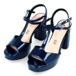 villado vrouwen Menbur 0RLN2098 donkerblauw middelhoge en lage hakken - Image 9