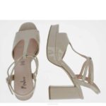 villado vrouwen Menbur 0RLN2099 beige middelhoge en lage hakken - Image 2