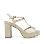 villado vrouwen Menbur 0RLN2099 beige middelhoge en lage hakken - Image 9