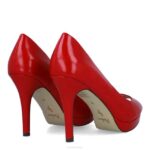 villadose vrouwen Menbur 0RLN2100 rood middelhoge en lage hakken - Image 12