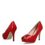 villadose vrouwen Menbur 0RLN2100 rood middelhoge en lage hakken - Image 7