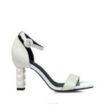 Vissen vrouwen Menbur 0RLN2732 wit sandalen - Image 3