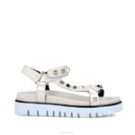 Vissen vrouwen Menbur 0RLN45 wit sandalen - Image 2