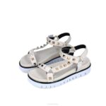 Vissen vrouwen Menbur 0RLN45 wit sandalen - Image 3