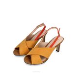 volt vrouwen Menbur 0RLN258 geel casual chique schoen - Image 3