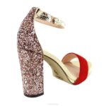 volton vrouwen Menbur 0RLN1410 rood hoge hakken - Image 3