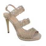 volturino vrouwen Menbur 0RLN4166 beige hoge hakken - Image 2