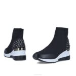 voorkant vrouwen Menbur 0RLN670 zwart sportschoenen - Image 5