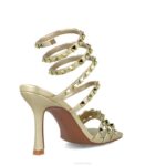 Weegschaal vrouwen Menbur 0RLN18 goud sandalen - Image 3