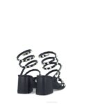 Weegschaal vrouwen Menbur 0RLN2561 zwart sandalen - Image 3