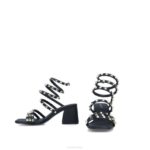 Weegschaal vrouwen Menbur 0RLN2561 zwart sandalen - Image 5
