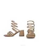 Weegschaal vrouwen Menbur 0RLN2562 beige sandalen - Image 5
