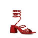 Weegschaal vrouwen Menbur 0RLN2563 rood sandalen - Image 2