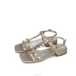 Weegschaal vrouwen Menbur 0RLN2657 goud sandalen - Image 3
