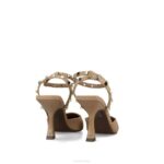 Weegschaal vrouwen Menbur 0RLN2996 beige casual chique schoen - Image 3
