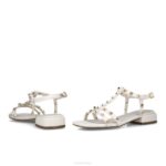 Weegschaal vrouwen Menbur 0RLN56 wit sandalen - Image 4