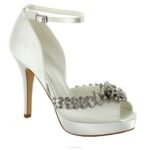 Yasna vrouwen Menbur 0RLN2299 wit bruids schoen - Image 3