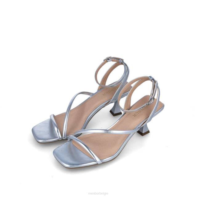 Australië vrouwen Menbur 0RLN2794 zilver sandalen