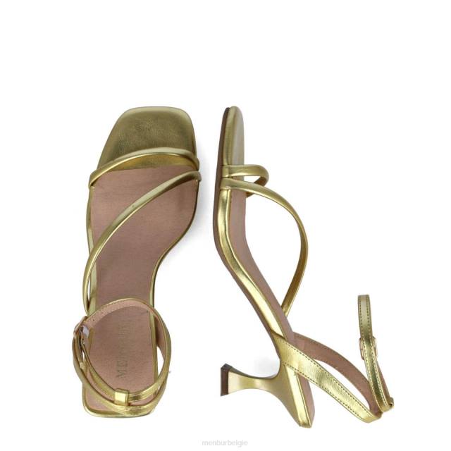 Australië vrouwen Menbur 0RLN2795 goud sandalen