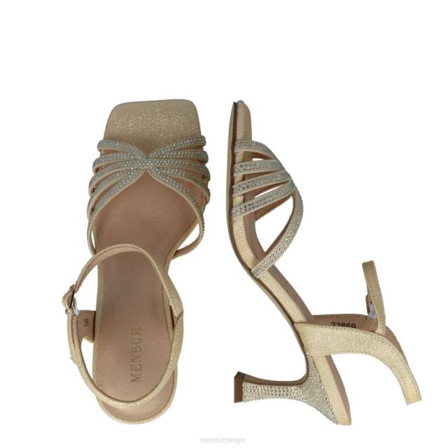 Boogschutter vrouwen Menbur 0RLN2792 beige sandalen