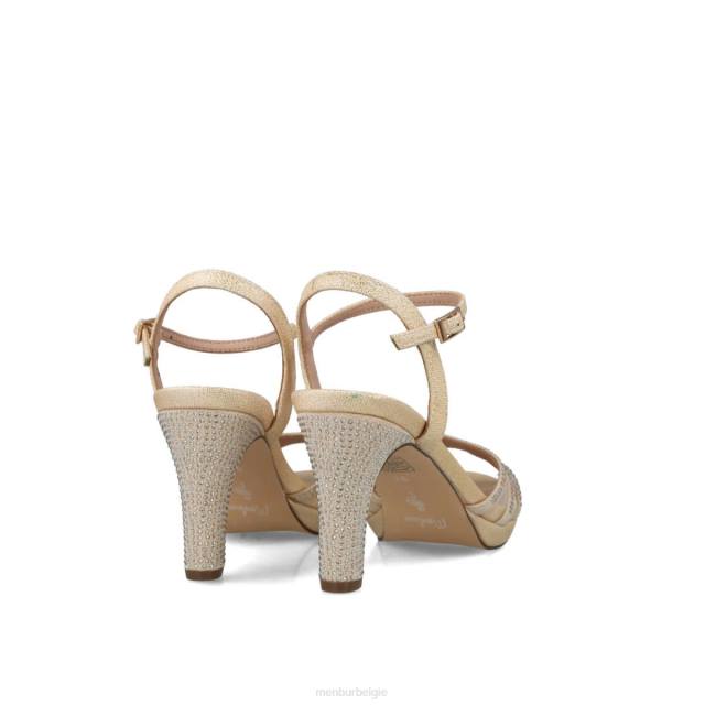 Boogschutter vrouwen Menbur 0RLN2876 beige sandalen