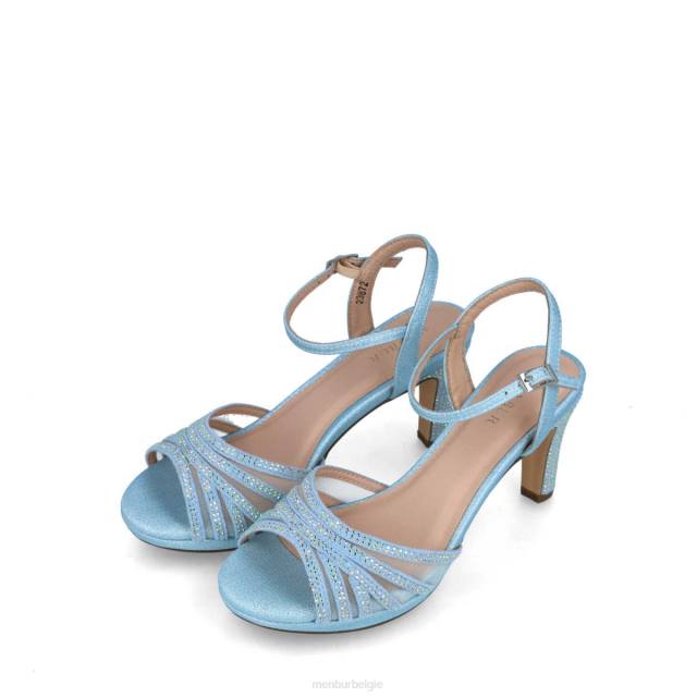 Boogschutter vrouwen Menbur 0RLN2877 azul helder sandalen