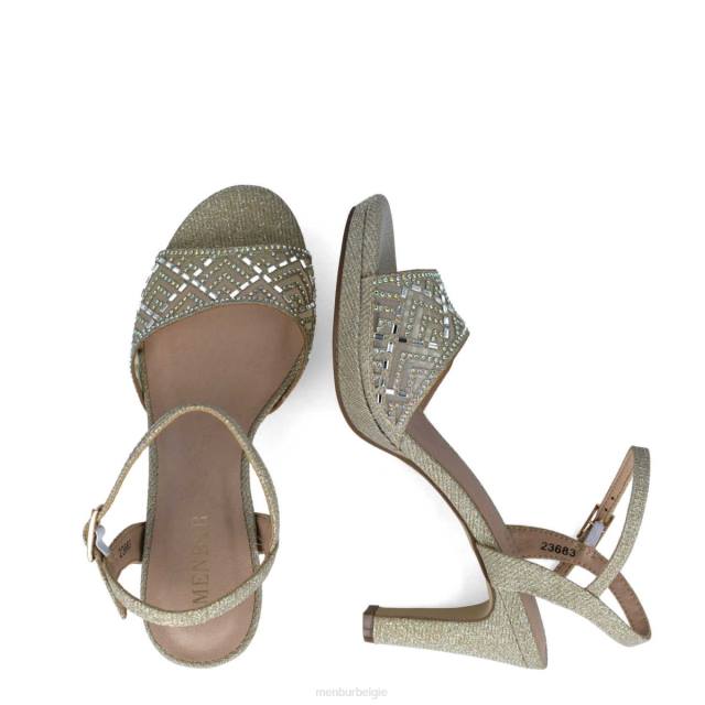 Cassiopeia vrouwen Menbur 0RLN2537 goud sandalen