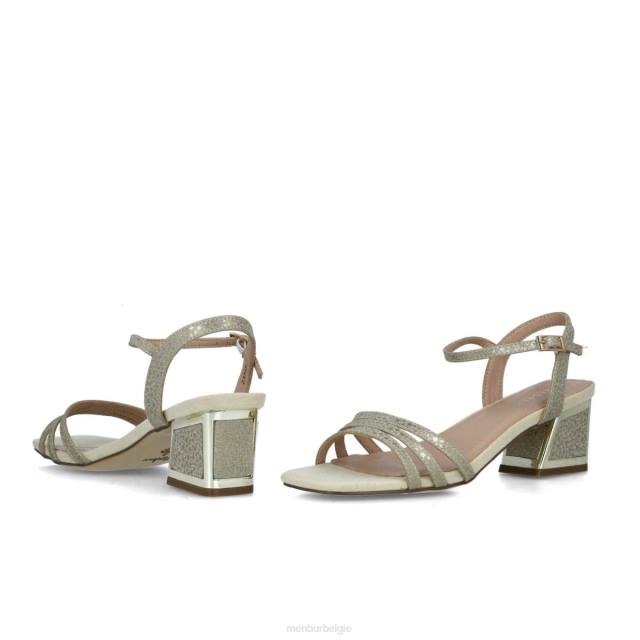 Columba vrouwen Menbur 0RLN139 goud sandalen