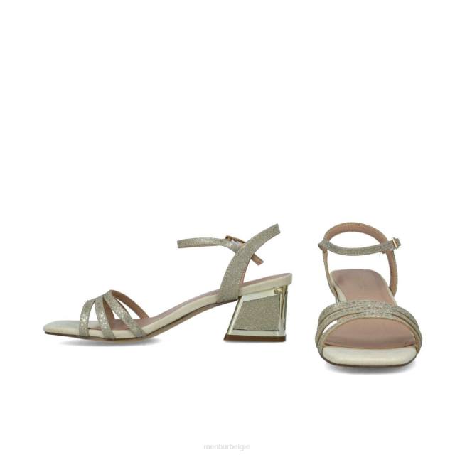 Columba vrouwen Menbur 0RLN139 goud sandalen