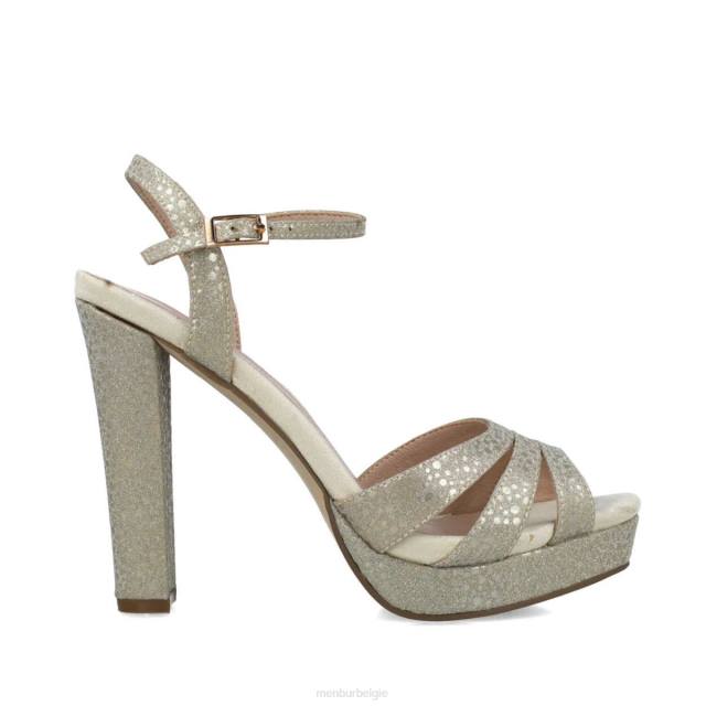 Columba vrouwen Menbur 0RLN24 goud sandalen