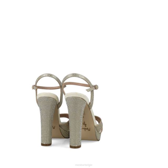 Columba vrouwen Menbur 0RLN24 goud sandalen