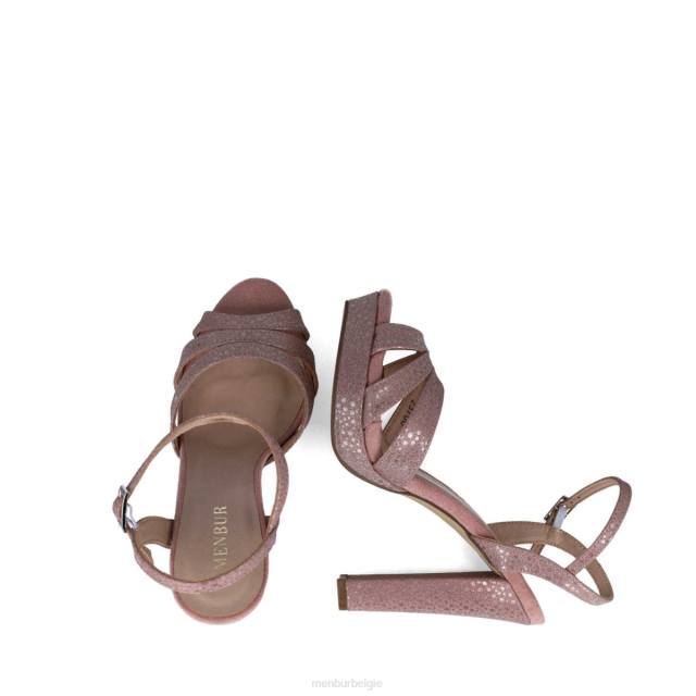 Columba vrouwen Menbur 0RLN2573 make-up roze sandalen