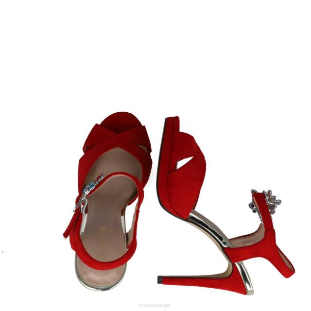 Orion vrouwen Menbur 0RLN142 rood sandalen