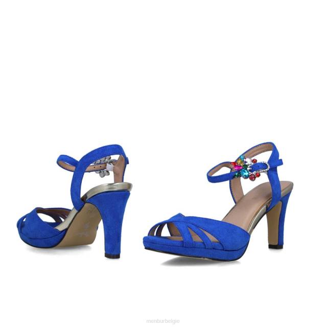 Orion vrouwen Menbur 0RLN143 azul medio sandalen