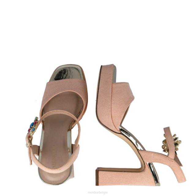 Orion vrouwen Menbur 0RLN2603 make-up roze sandalen