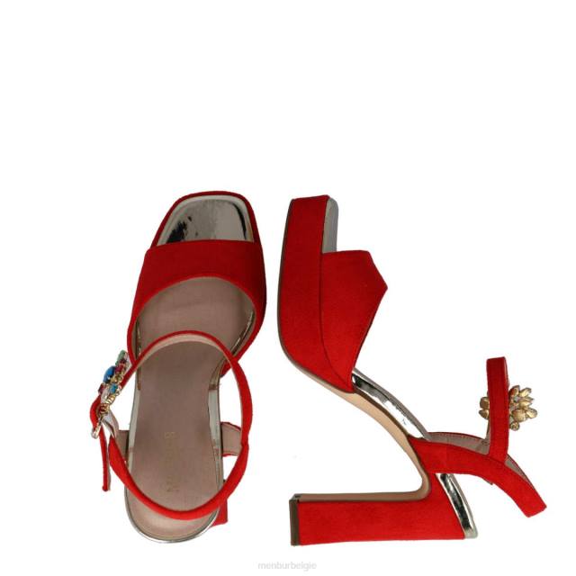 Orion vrouwen Menbur 0RLN38 rood sandalen