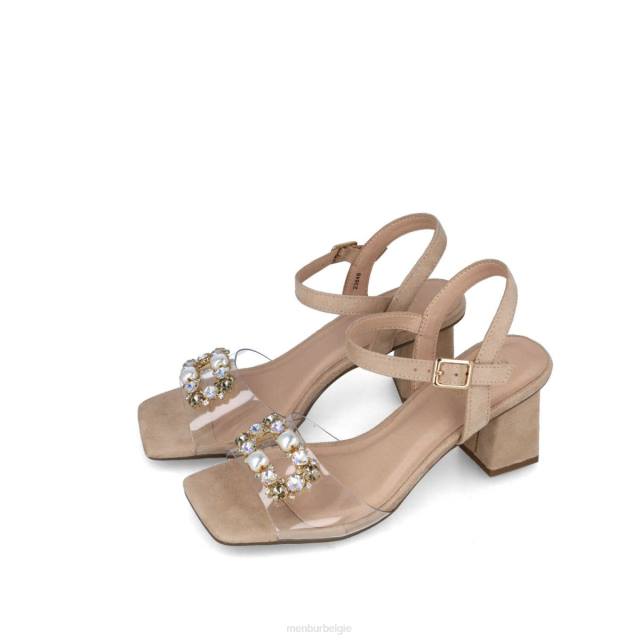 Pavo vrouwen Menbur 0RLN2816 beige sandalen