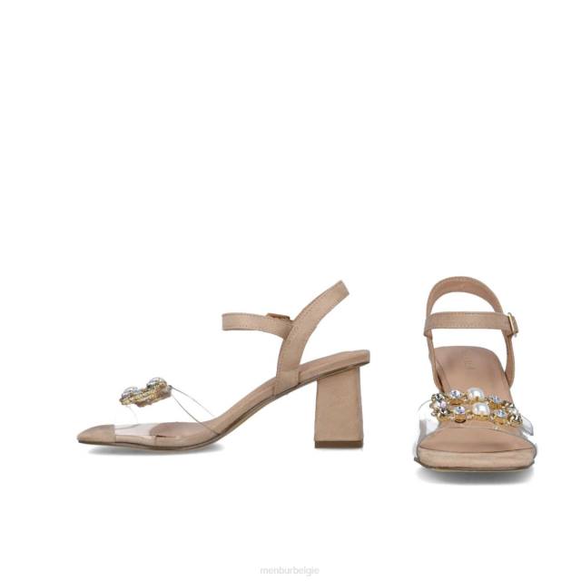 Pavo vrouwen Menbur 0RLN2816 beige sandalen