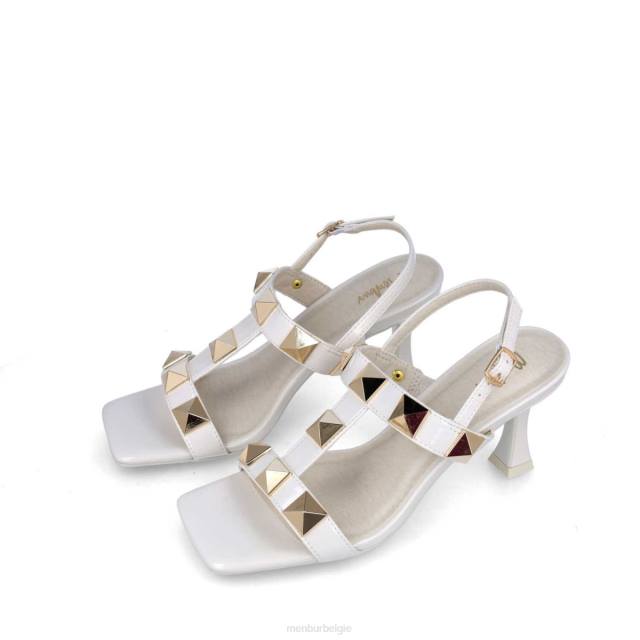 Vissen vrouwen Menbur 0RLN2788 wit sandalen