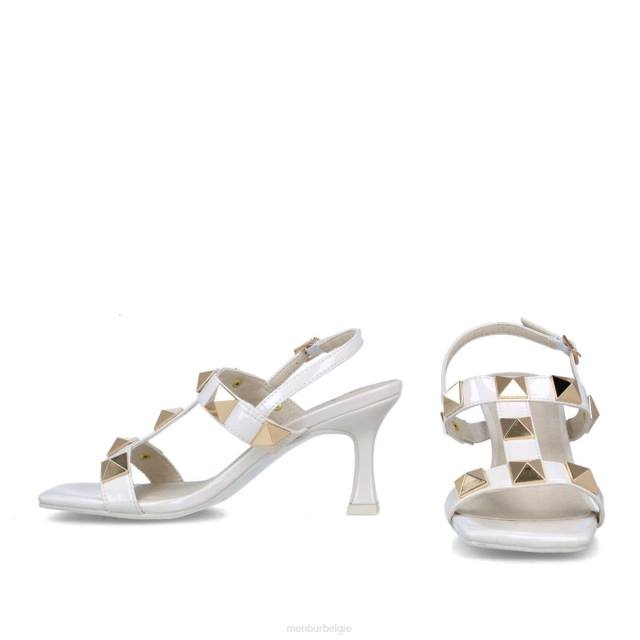 Vissen vrouwen Menbur 0RLN2788 wit sandalen