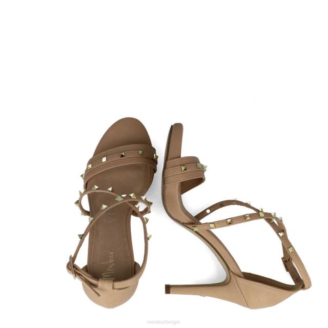 Weegschaal vrouwen Menbur 0RLN2723 beige sandalen