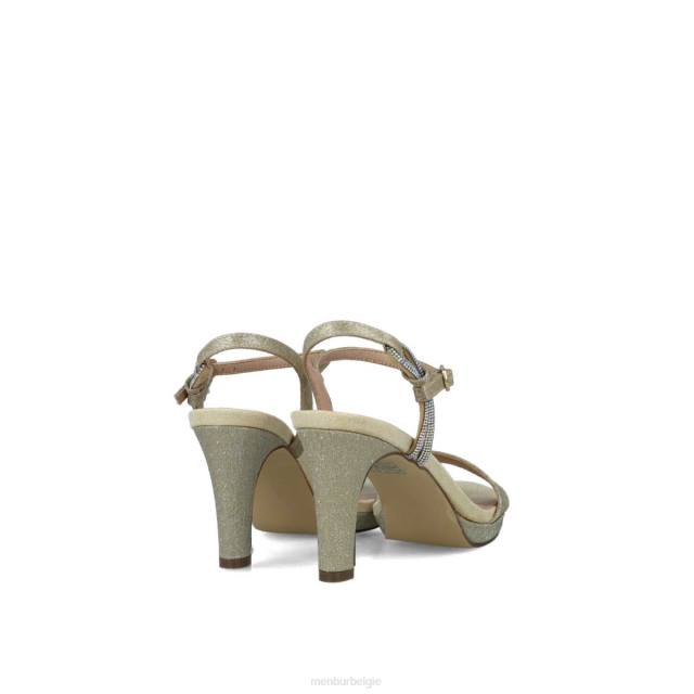 achernar vrouwen Menbur 0RLN69 goud sandalen