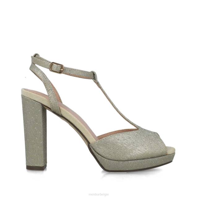 achernar vrouwen Menbur 0RLN80 goud sandalen