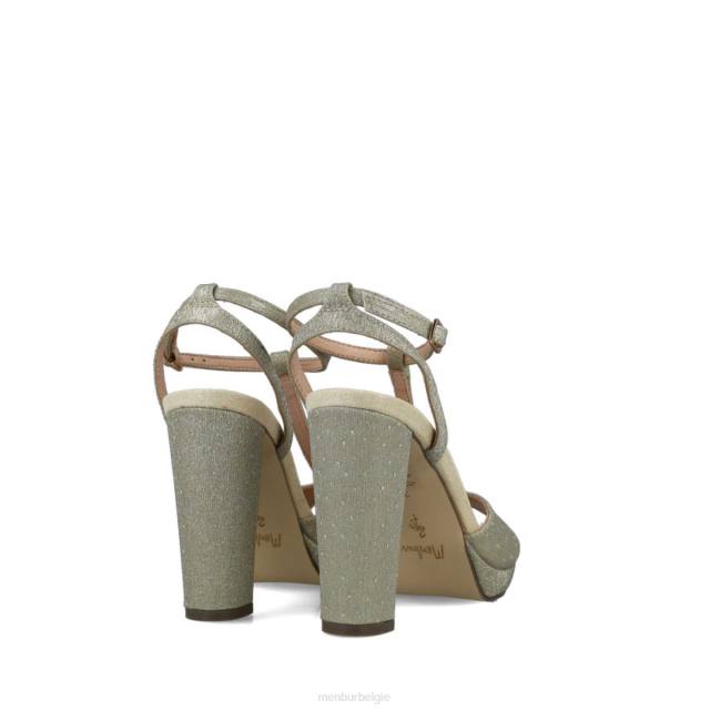 achernar vrouwen Menbur 0RLN80 goud sandalen